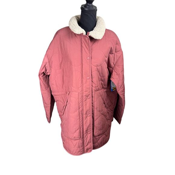 Columbia Women's Birchwood Quilted Jacket NWT BEETROOT SIZE XXL - Picture 5 of 10